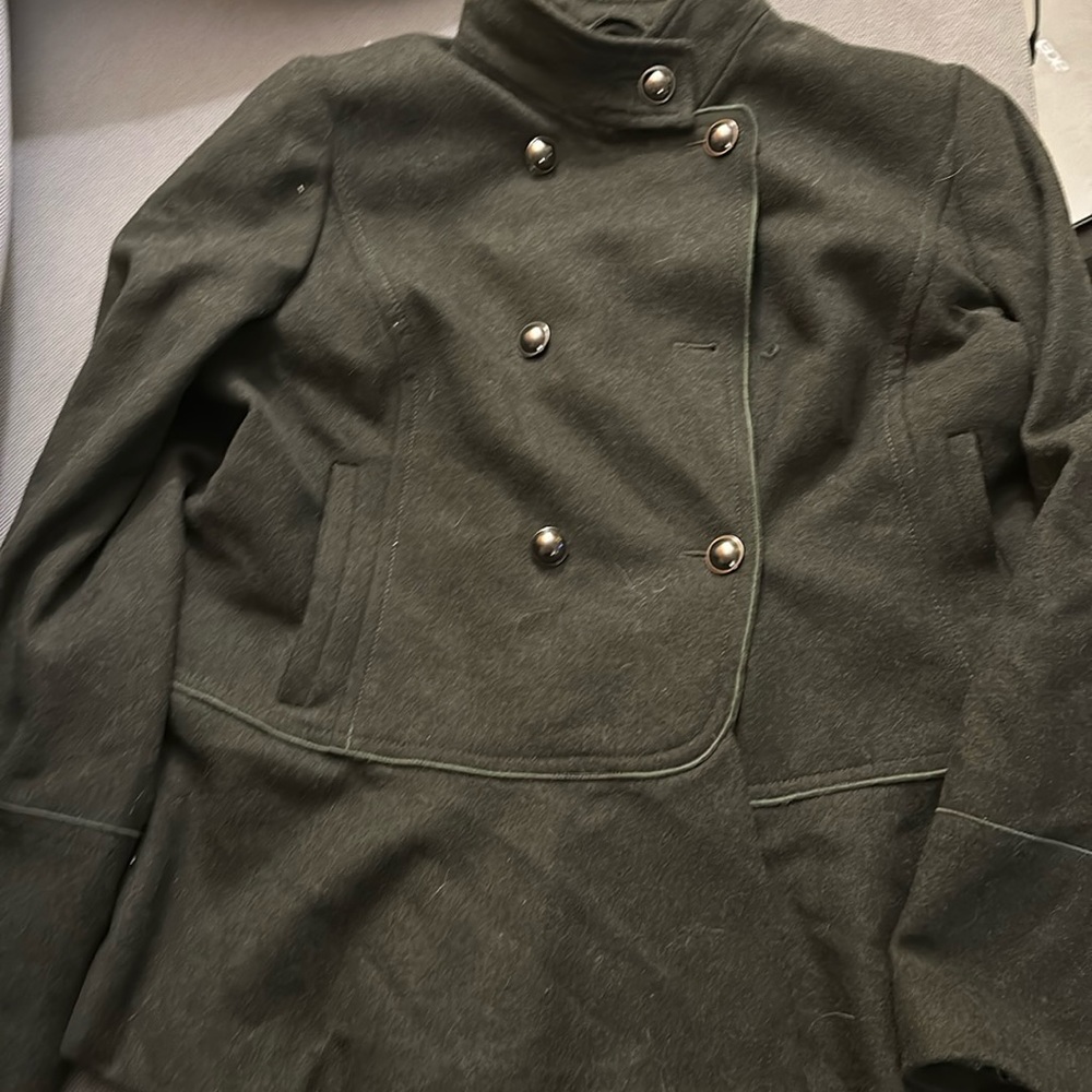 Banana Republic Military like wool coat XL “Mario Bellicci” Italy